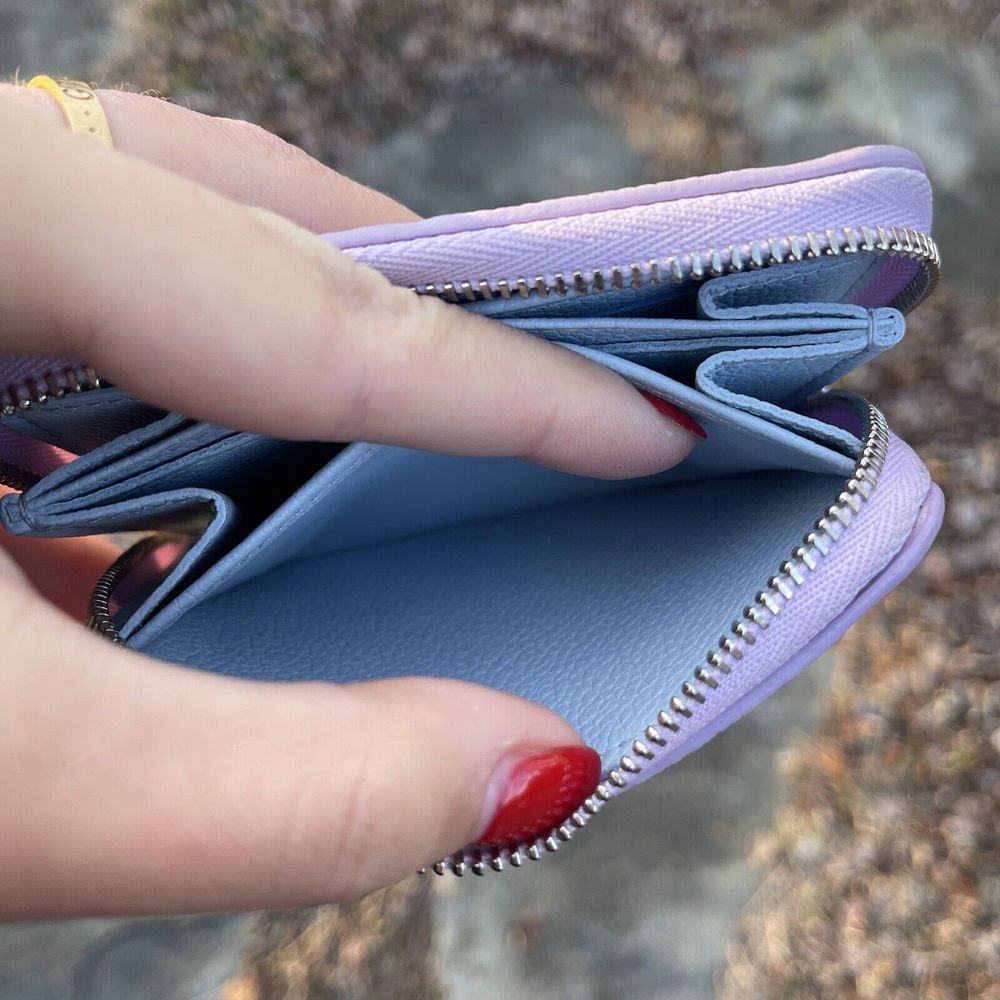 💖SOLD💖Louis Vuitton Lilac Summer Stardust Zippy Compact Wallet - Picture 10 of 12